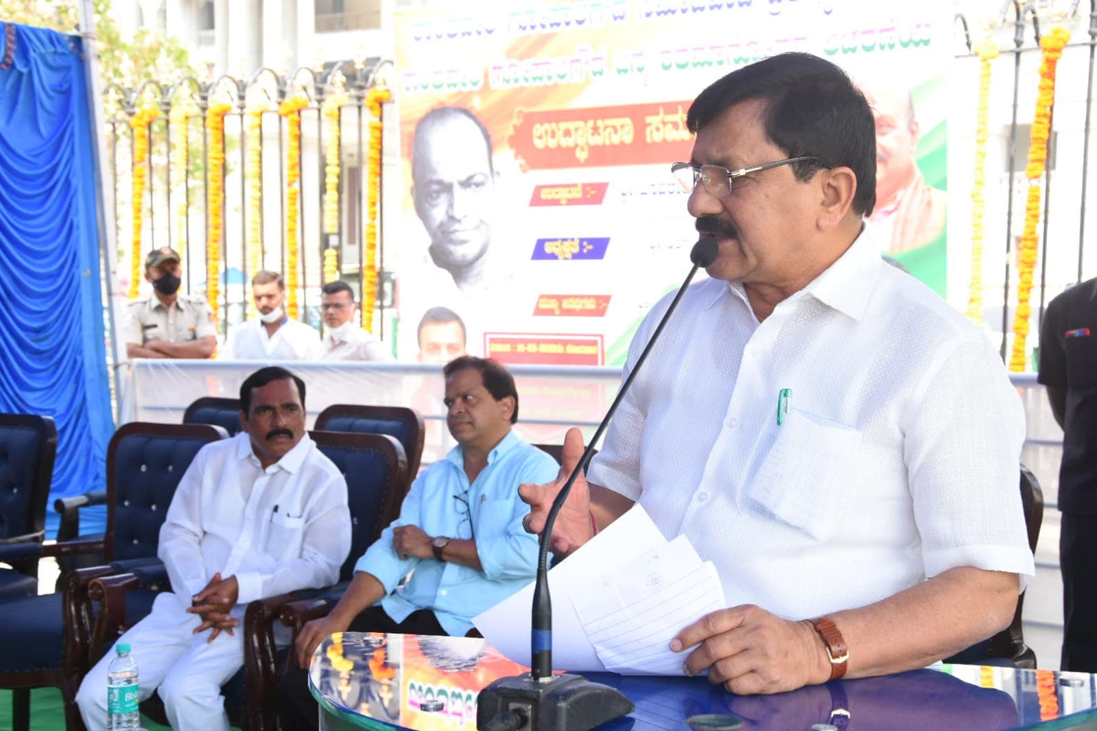 Inauguration of Sri. Shanthaveri Gopala Gowda’s Centenary Celebrations, Gopala Gowda Circle. 